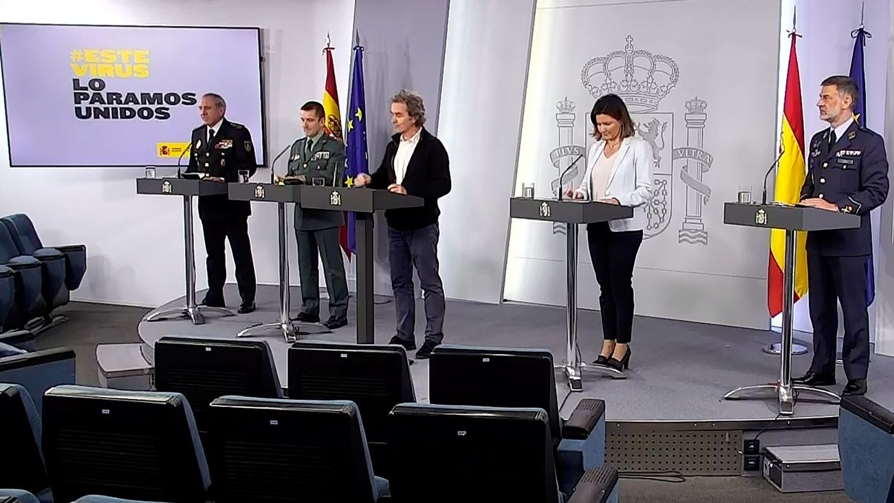 Moncloa elimina la rueda de prensa diaria con los portavoces del Comité Técnico