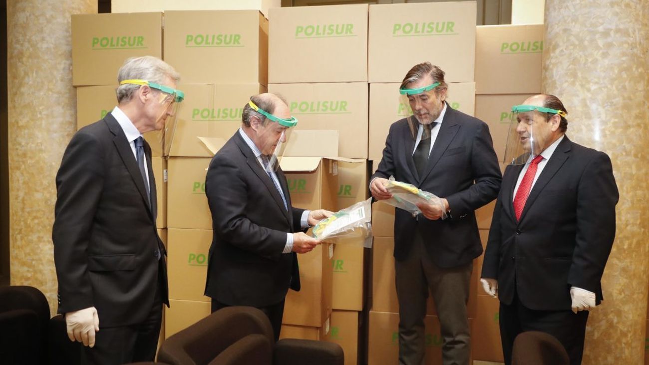 10.000 pantallas de protección para empleados de Justicia