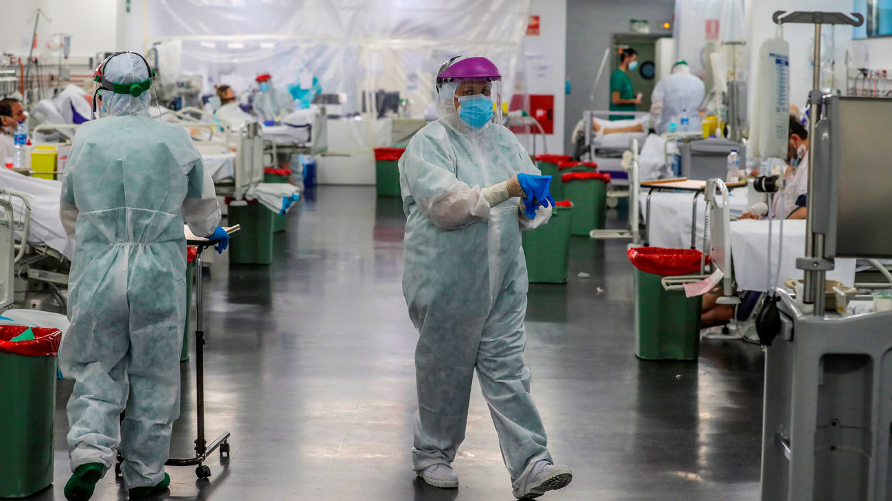 Repunta la cifra de fallecidos en España que suma 331 muertos en las últimas 24 horas