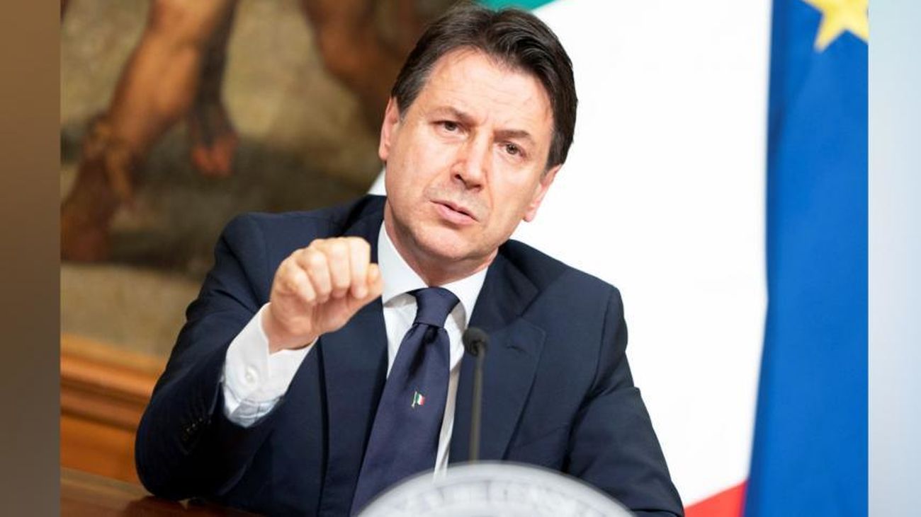 Giuseppe Conte, primer ministro de Italia