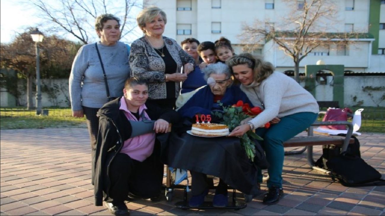 Fallece Antonia Pachón, la 'abuela' de Alcorcón, con 105 años