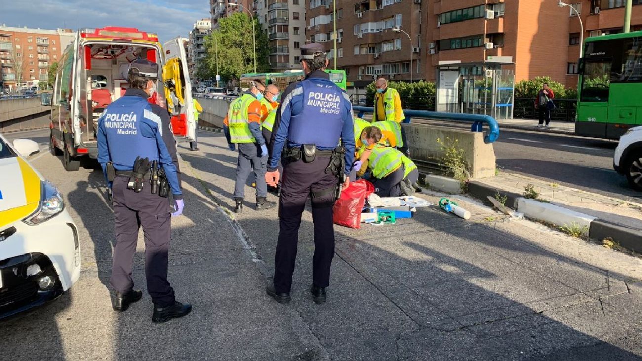 Atropello en Conde Casal