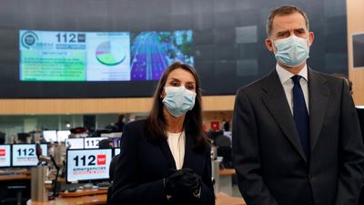 Los Reyes agradecen la labor del 112 Emergencias en la crisis del Covid-19