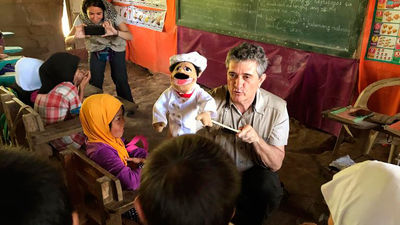 Guillermo Fesser: "'El monstruo invisible' llega para combatir el hambre"