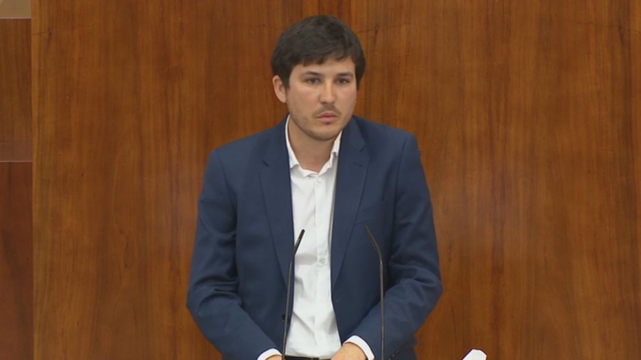Pablo Gómez Perpinyà en la Asamblea de Madrid