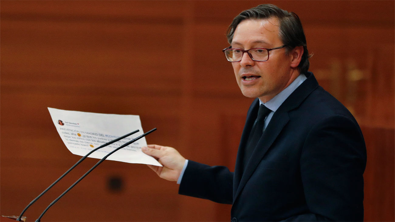 Alfonso Serrano: “El acuerdo para salir de la crisis no pasa por subir impuestos”