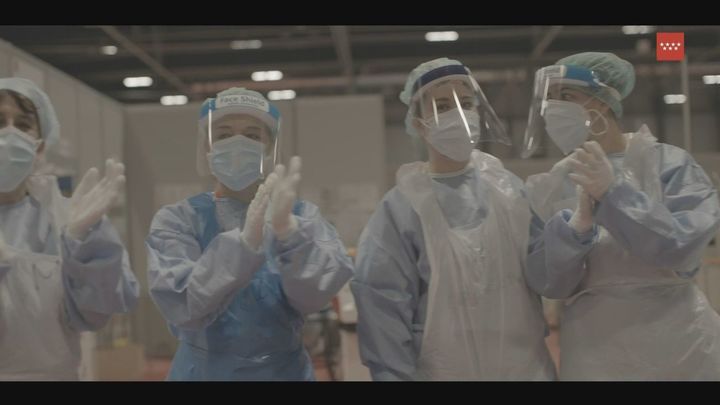 Sanitarios del hospital de Ifema / Archivo