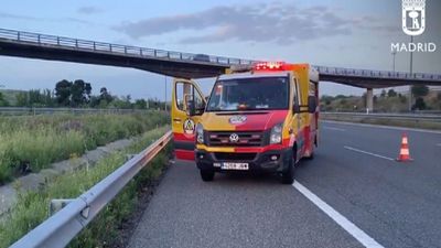 Herida grave una mujer de 30 años al ser atropellada por un camión en la M-50