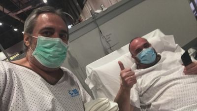 Un cámara de Telemadrid da las gracias en un vídeo a los sanitarios de Ifema "que se han dejado la vida"