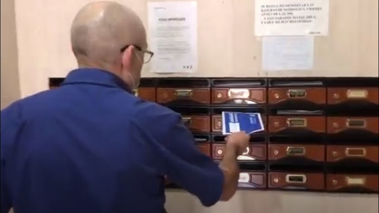 Reparto de 1,4 millones de mascarillas en 250.000 buzones de Madrid capital