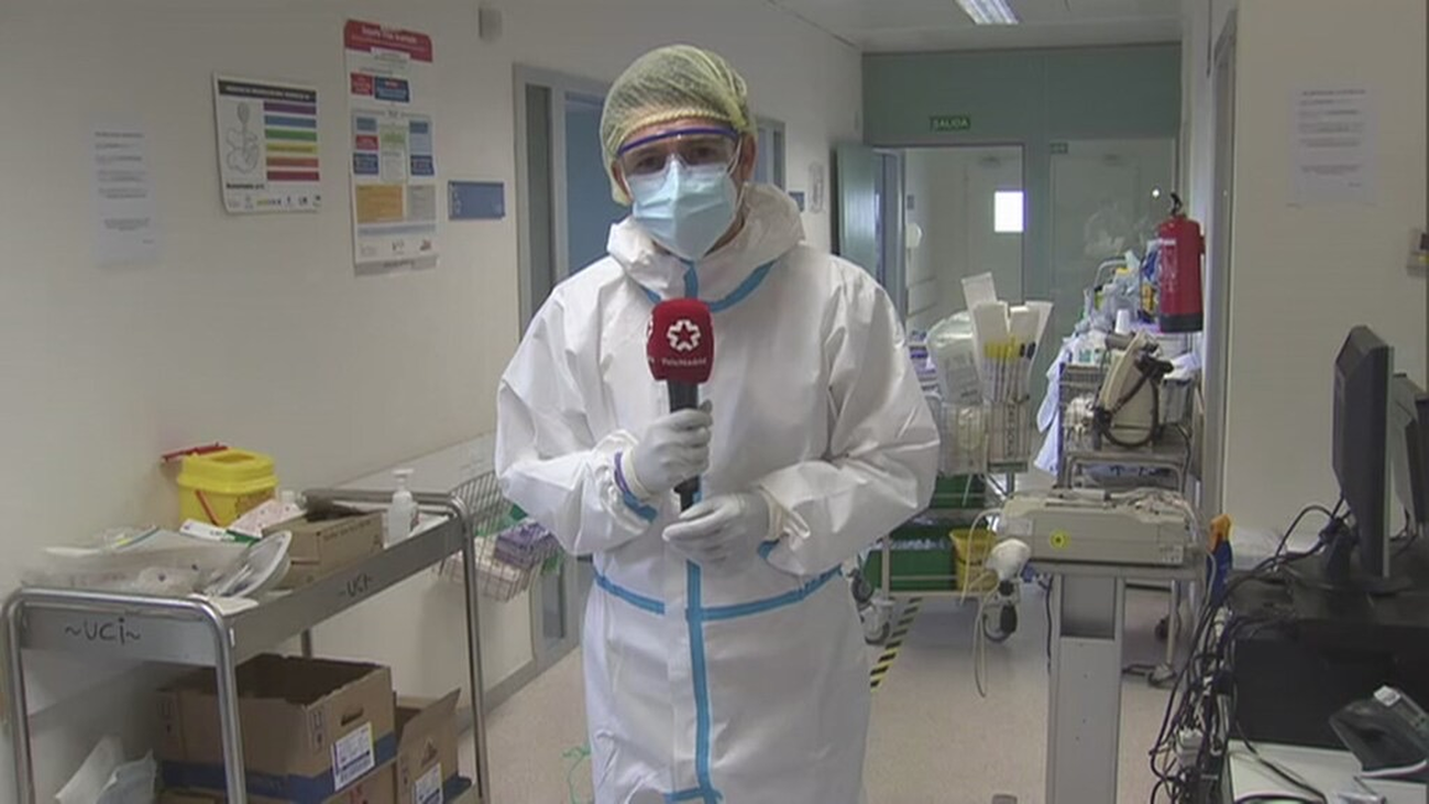 Telemadrid entra en la UCI del Hospital Infanta Sofía