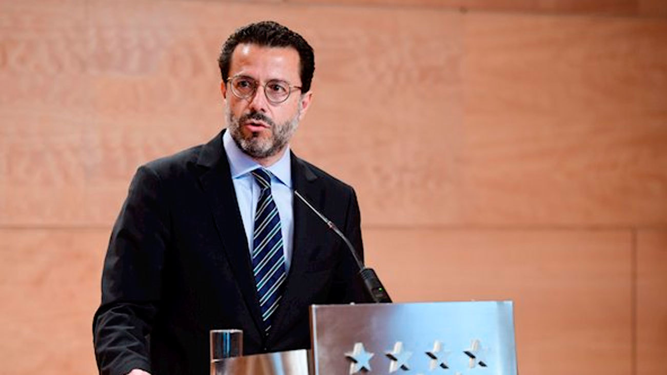 Javier Fernández-Lasquetty, consejero de Hacienda y Función Pública de la Comunidad de Madrid