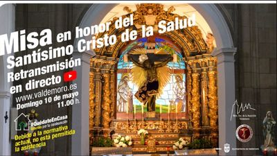 Valdemoro emite este domingo en streaming la misa de las fiestas patronales del Cristo de la Salud