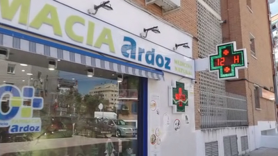 Así robaba, cuchillo en mano, en farmacias de Torrejón de Ardoz