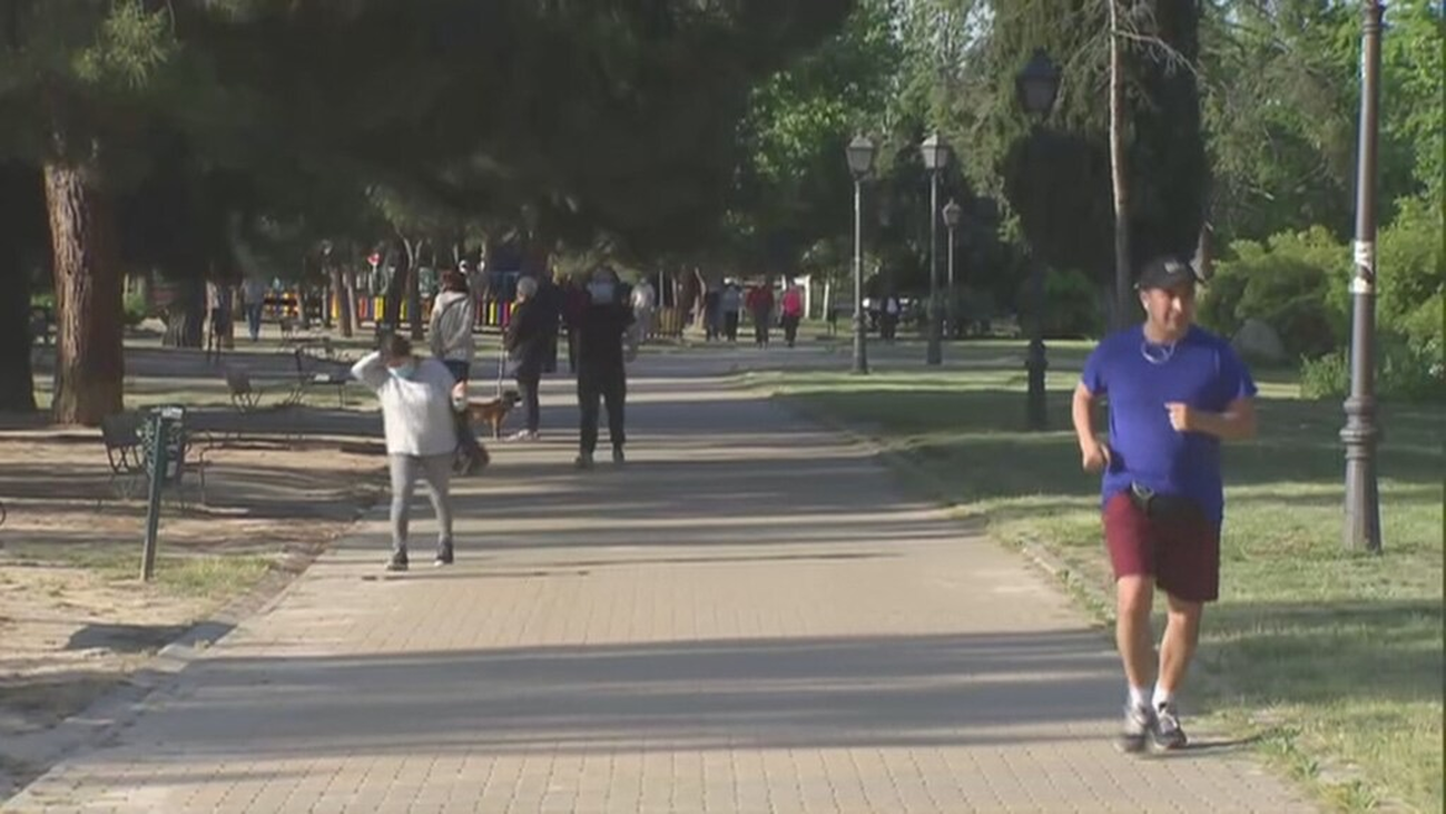 Reabren los parques en Madrid