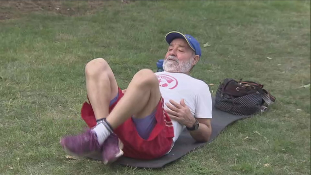 Los madrileños vuelven a disfrutar de los parques de sus barrios