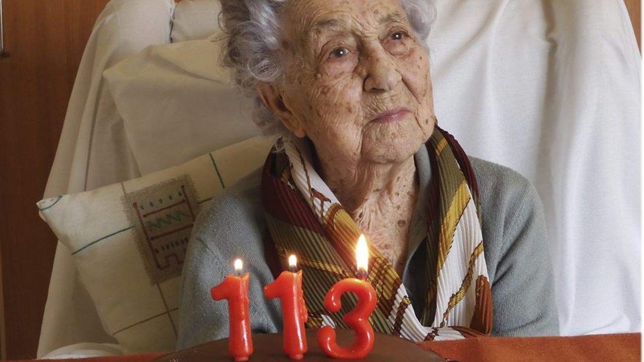 María Branyas, la mujer más longeva de España