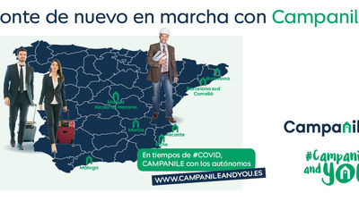 Campanile Hoteles ofrecerá alojamiento gratuito a autónomos que se desplacen por trabajo