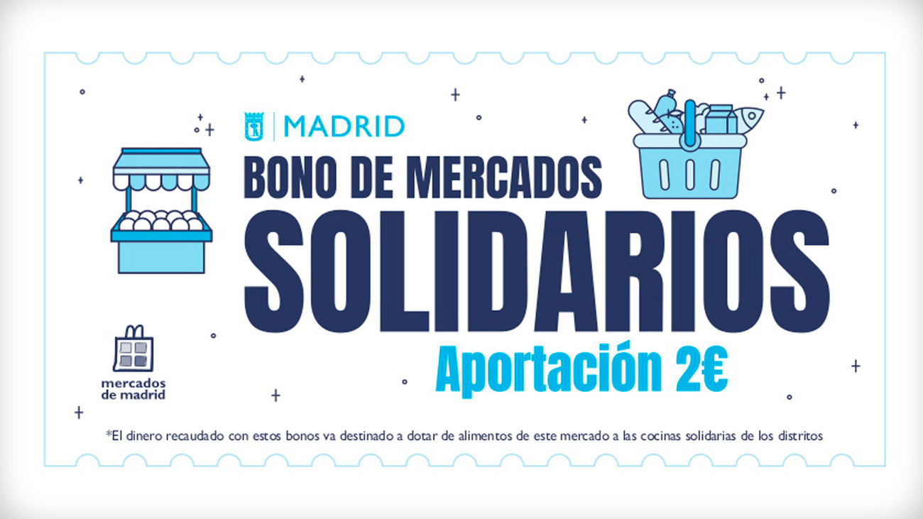 El Ayuntamiento promueve donativos en los mercados municipales para las cocinas solidarias