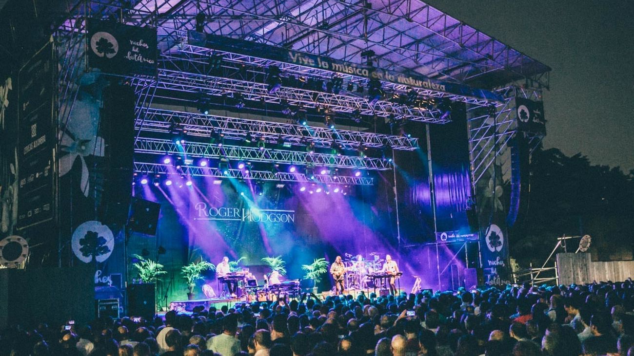 Uno d elos conciertos de las Noches del Botánico de la edición anterior