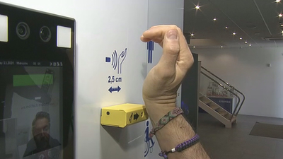 Cabinas para detectar el coronavirus en los accesos al trabajo