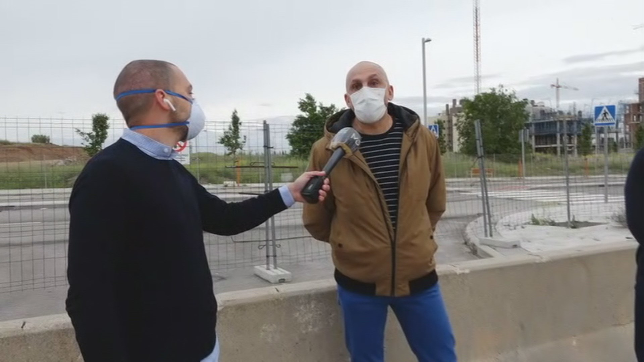 Los vecinos de El Cañaveral, en Vicálvaro, siguen sin casa y sin dinero