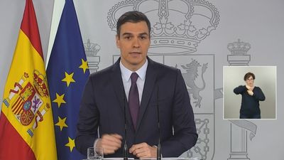 Sánchez pedirá al Congreso una prórroga del estado de alarma de un mes