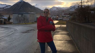 Maiu, jugadora de voleibol y 'atrapada' en Islandia