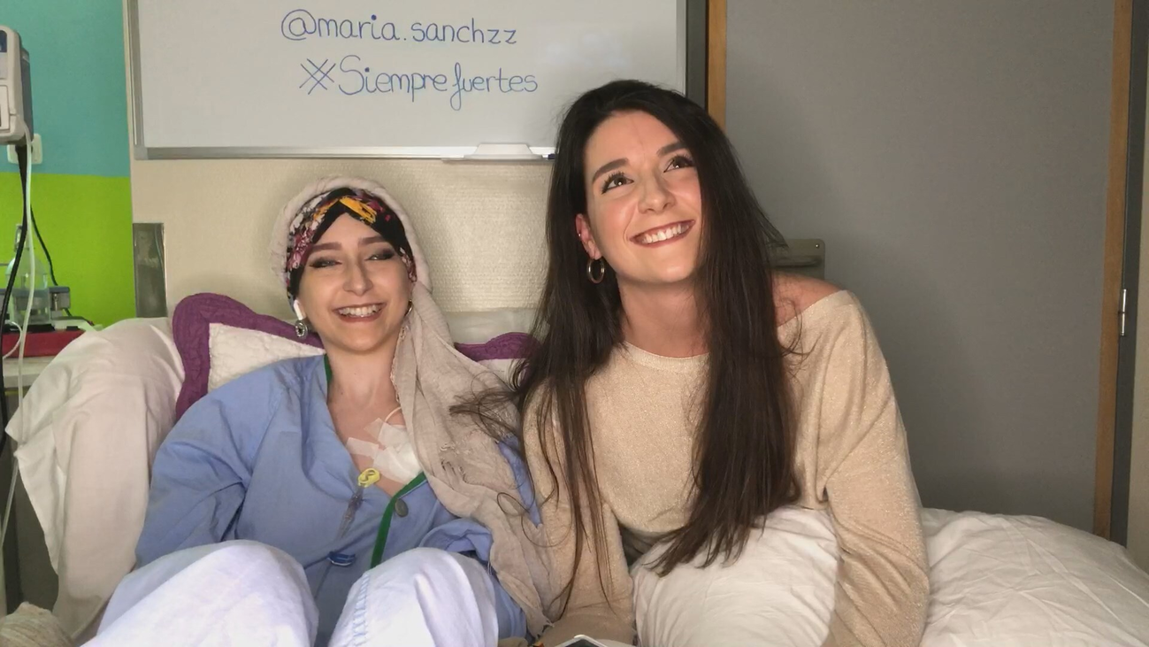 "Siempre fuertes", el lema de una joven luchadora de 16 años contra un Sarcoma de Ewing