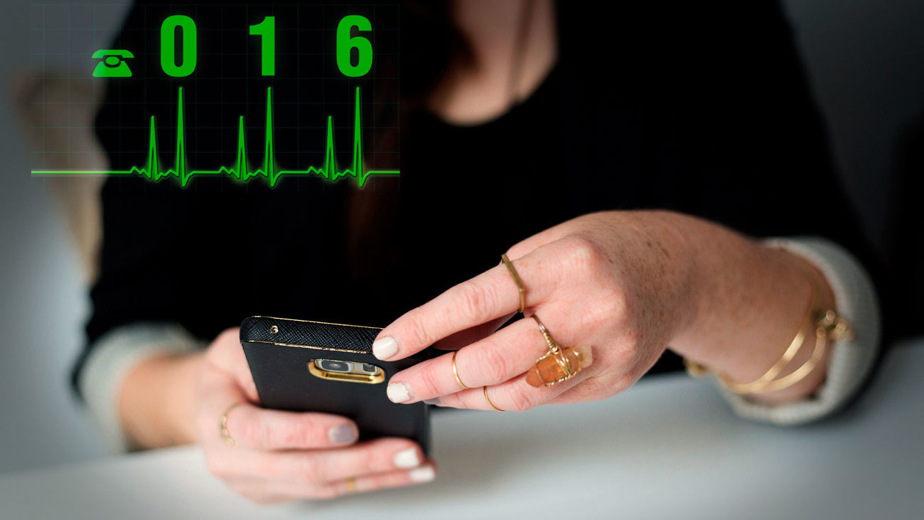 El 016,  teléfono contra la violencia de género