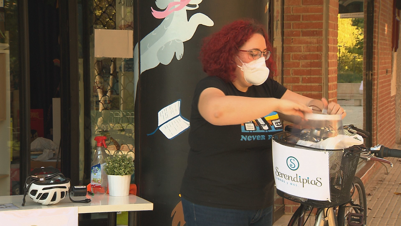 Salva su librería de Tres Cantos a golpe de pedal