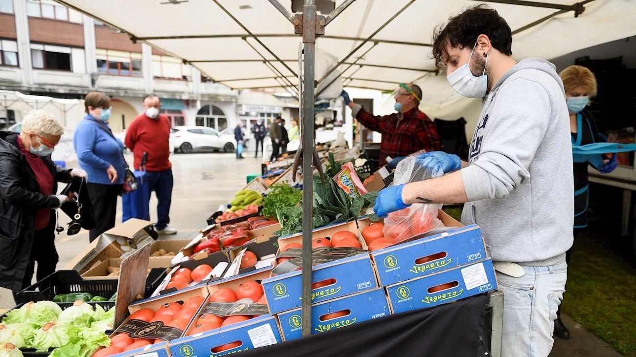Los mercadillos podrán reabrir el lunes pero con limitaciones