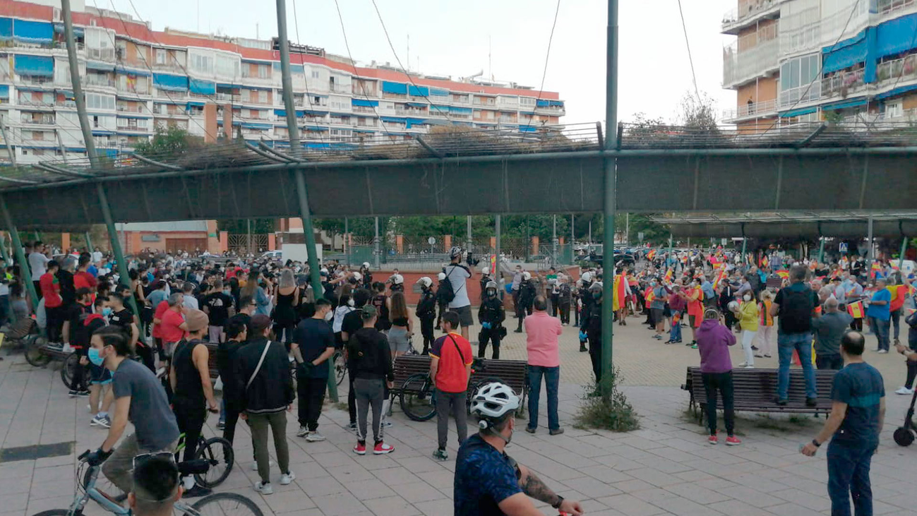 Alcorcón, la tensión a flor de piel
