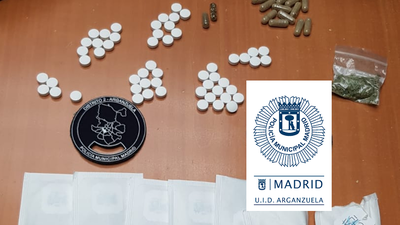 La Policía interviene droga en un reparto de mensajería en Arganzuela