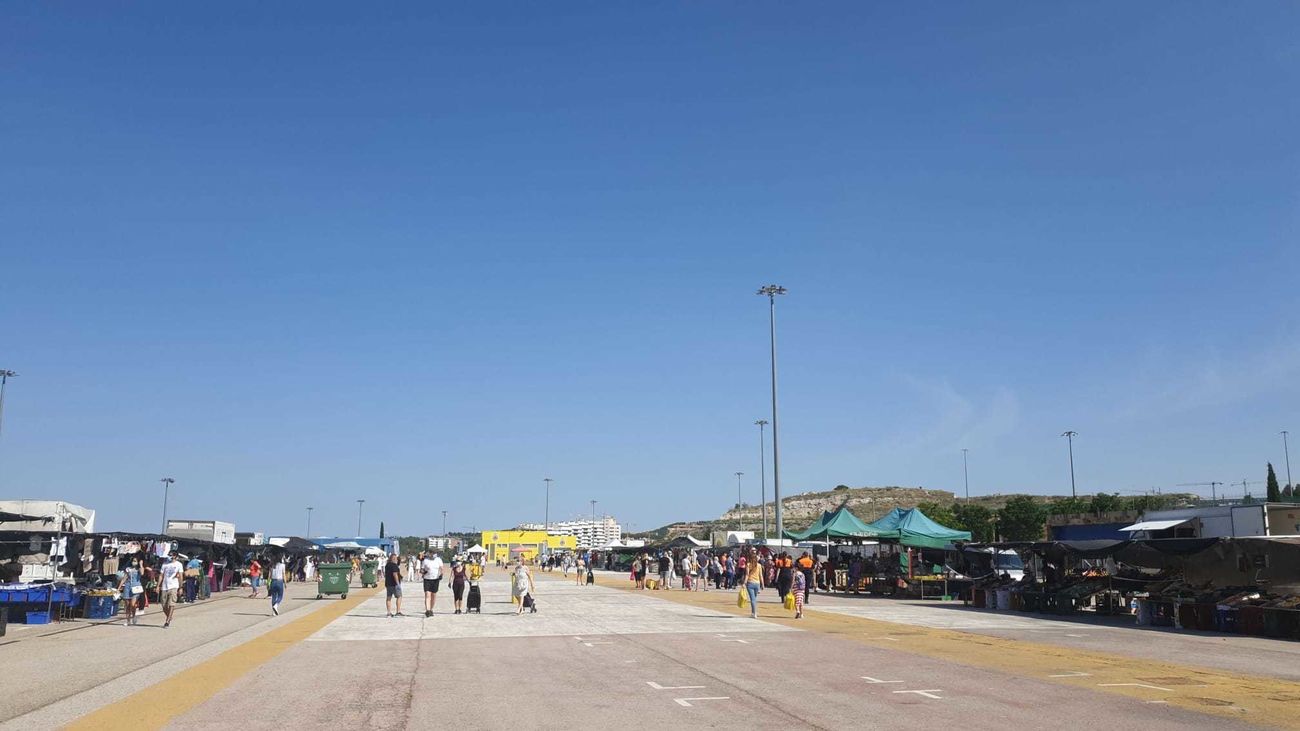 Los cuatro mercadillos de Rivas han reabierto este domingo