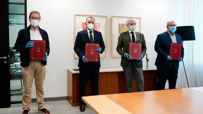 Acuerdo en Madrid con los agentes sociales para la prevención de riesgos laborales ante la Covid-19