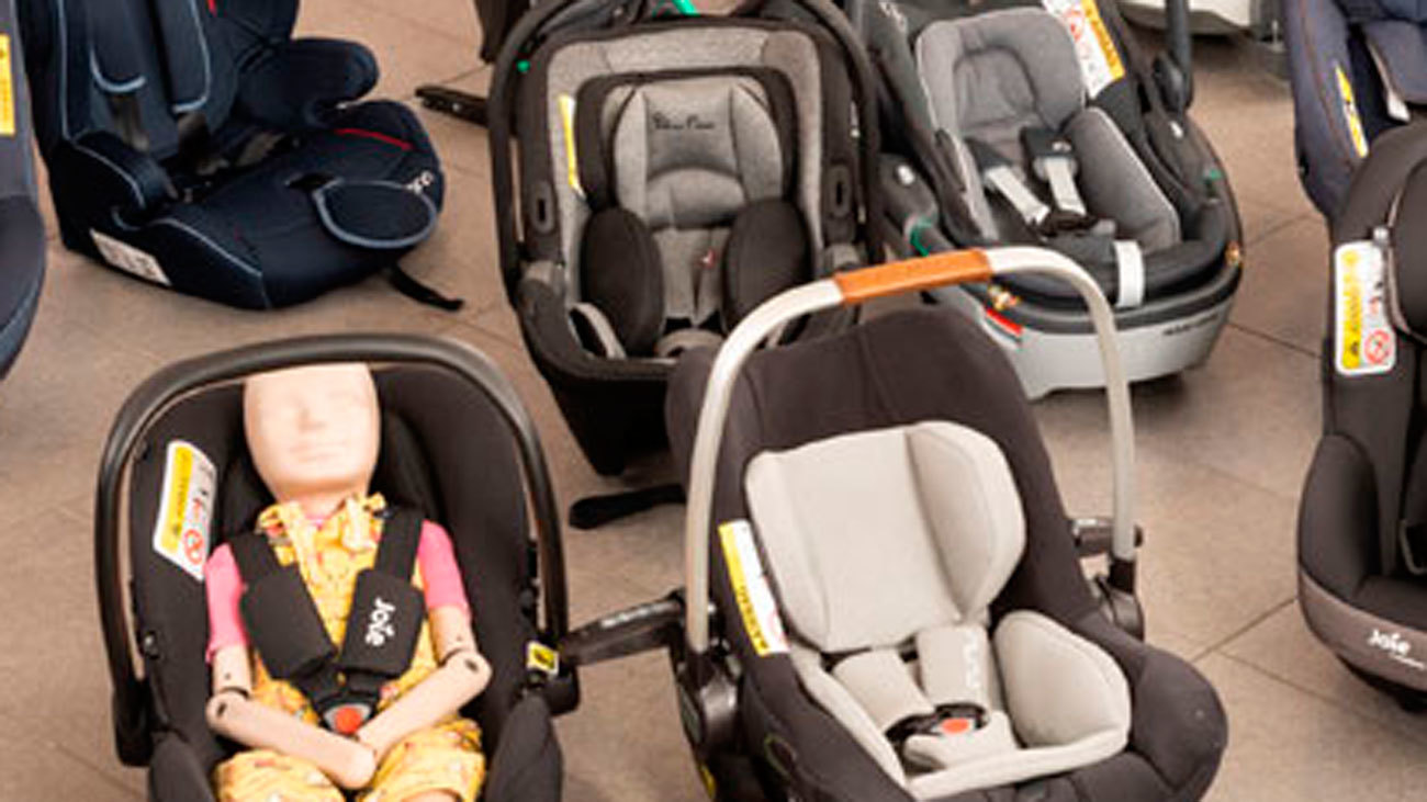 Dos modelos de sillitas infantiles para coches no pasan el nivel mínimo de calidad