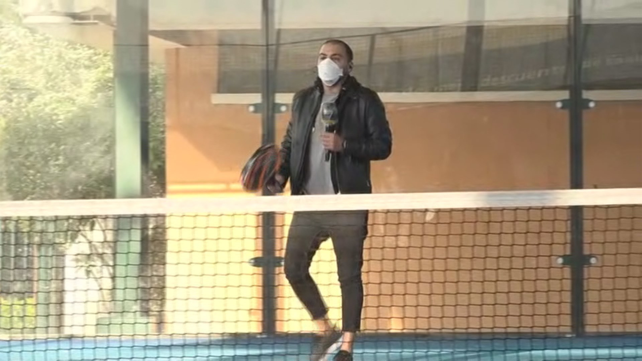 Vuelve el pádel, pero con limitaciones