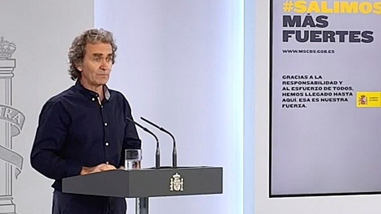 Fernando Simón, director del Centro de Coordinación de Alertas y Emergencias Sanitarias del Ministerio de Sanidad