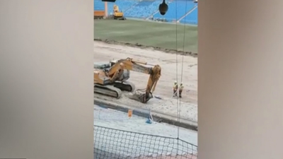 Las obras del Bernabéu, por dentro