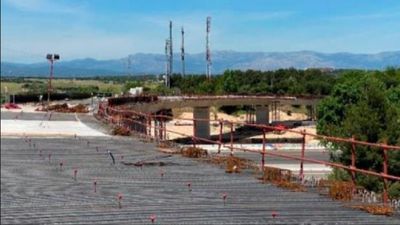 Cortes al tráfico nocturno en la M-607 por las obras del ramal con la M-40