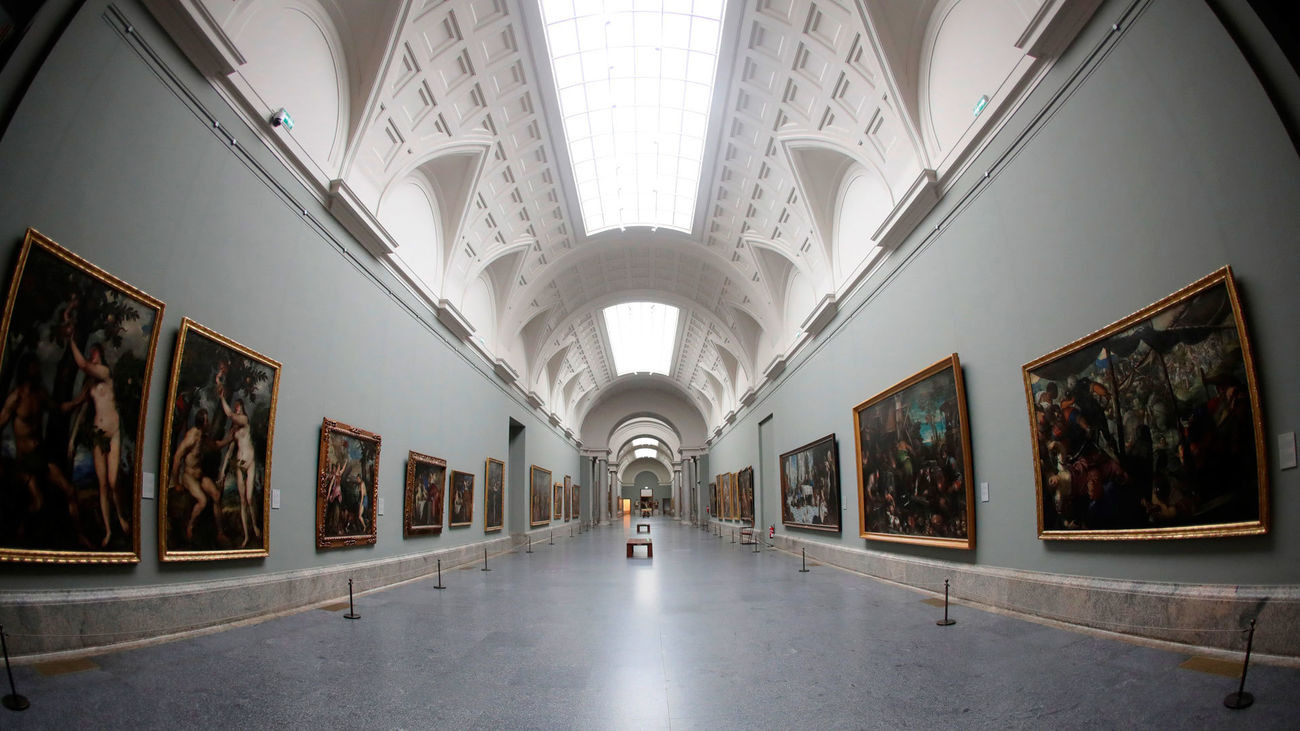 Vista interior del Museo del Prado