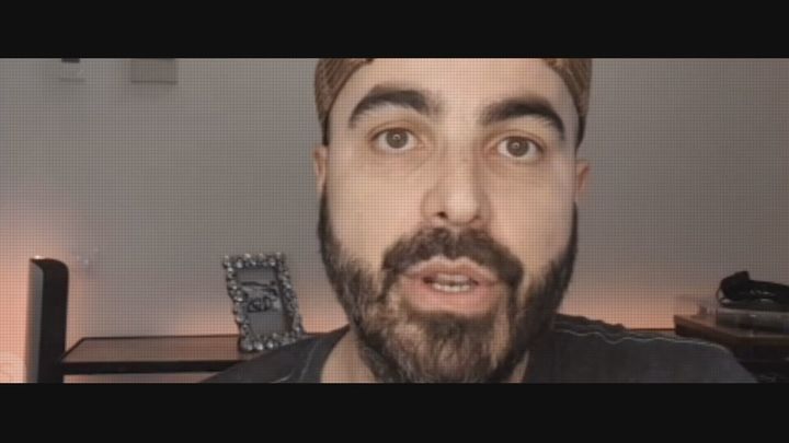 El cantante Huecco / Telemadrid