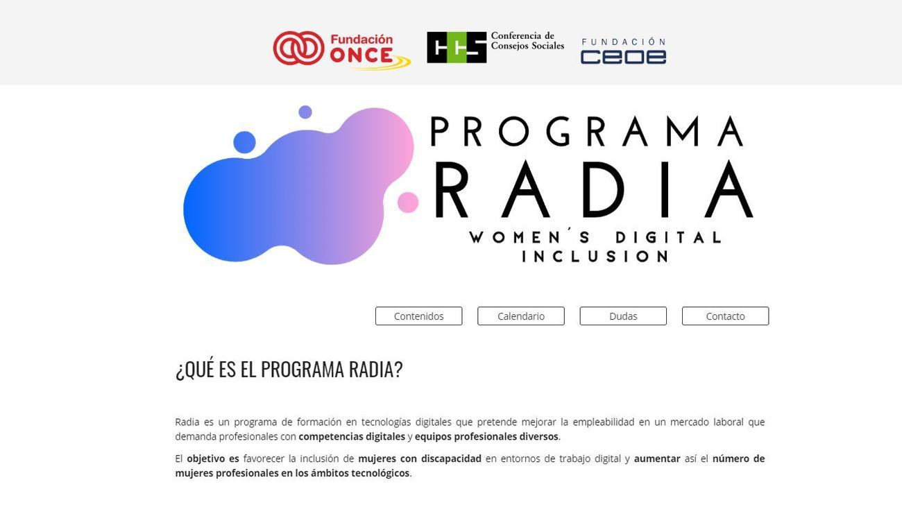 Ofrecen 50 becas en formación tecnológica para mujeres con discapacidad