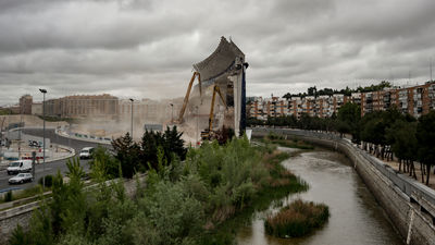 Los daños que puede tener el Manzanares por la demolición del Calderón
