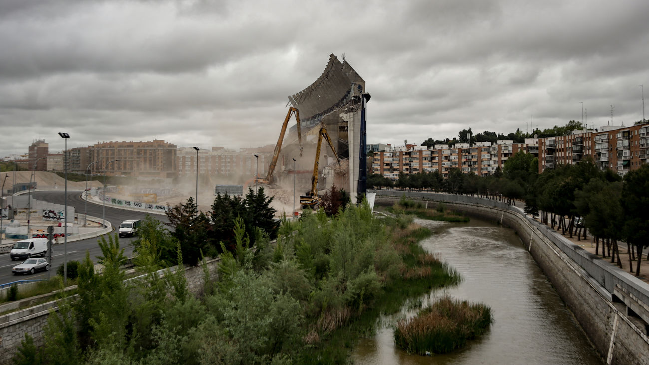 Los daños que puede tener el Manzanares por la demolición del Calderón