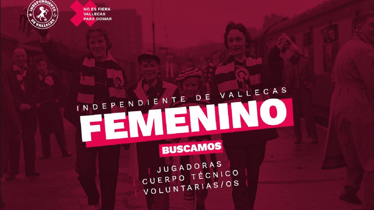 CD Independiente de Vallecas busca jugadoras