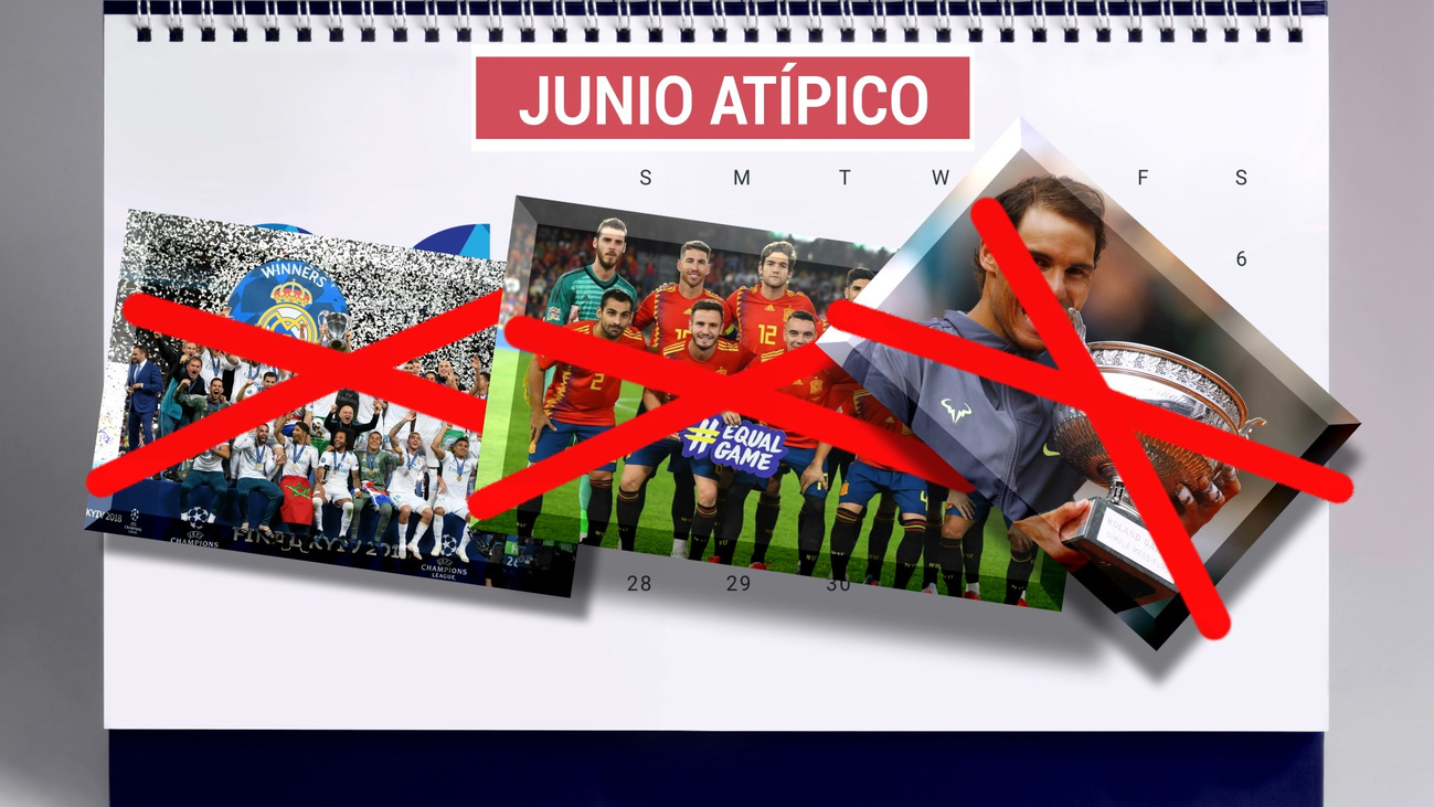 Un junio atípico en el deporte