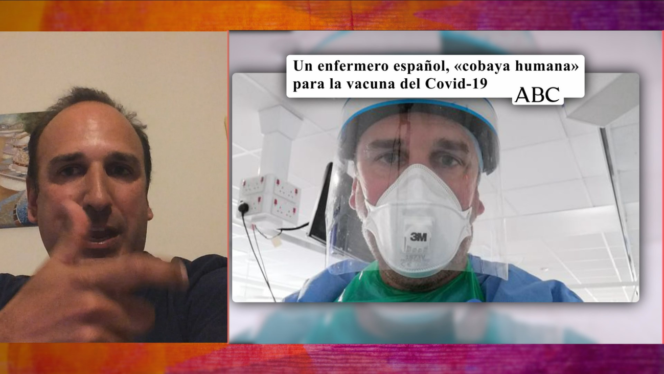 Un enfermero español probará la vacuna contra el coronavirus en Oxford