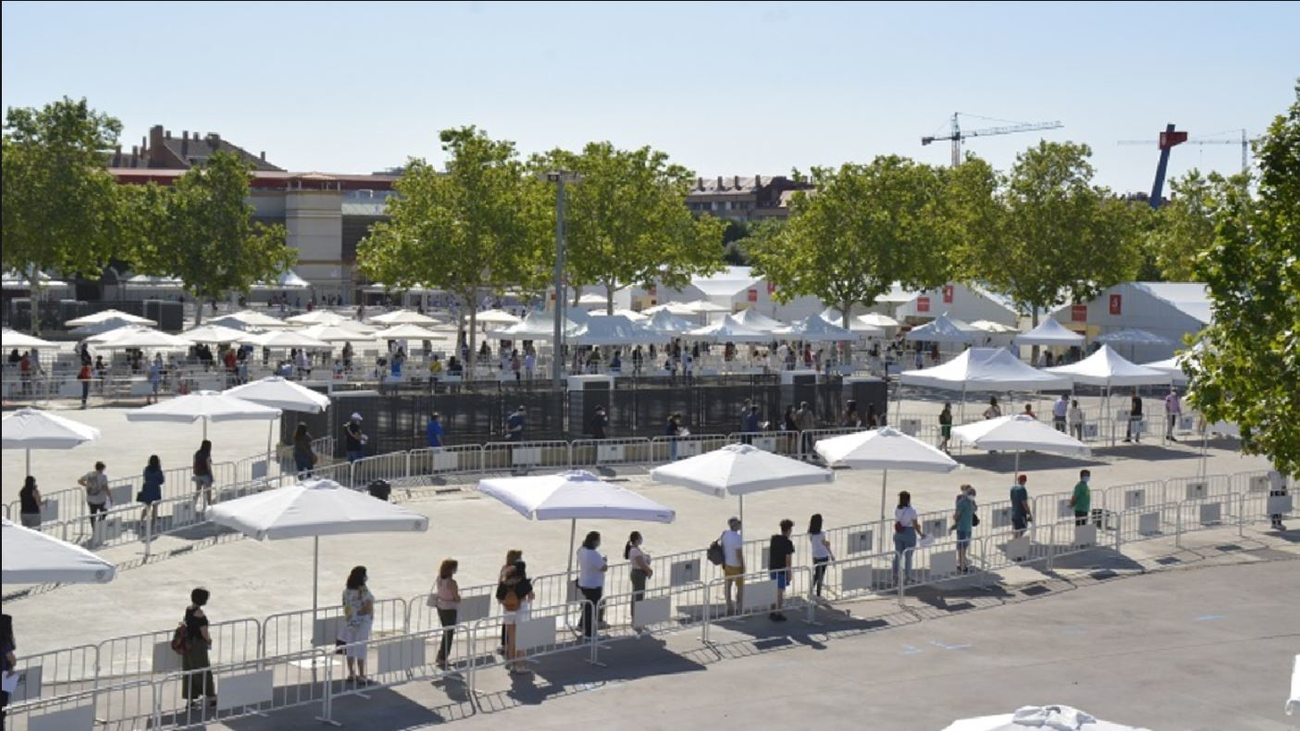 Las pruebas de test en Torrejón superan las 50.000, el 20% ha dado positivo